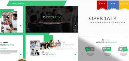 دانلود قالب پاورپوینت رسمی Officialy
