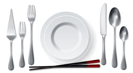 دانلود وکتور لایه باز بشقاب png