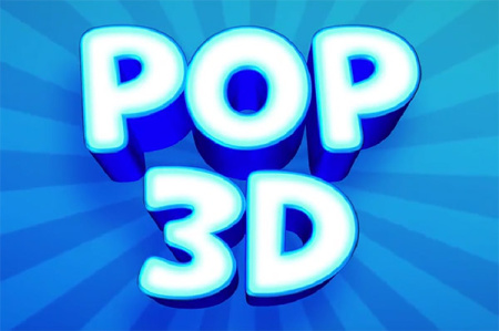 دانلود پروژه افتر افکت تایتل سه بعدی Pop 3D Title