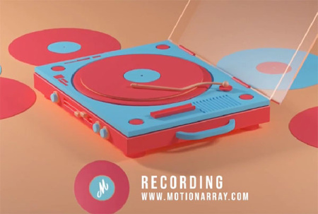 پروژه پریمیر لوگو رکورد Record Logo