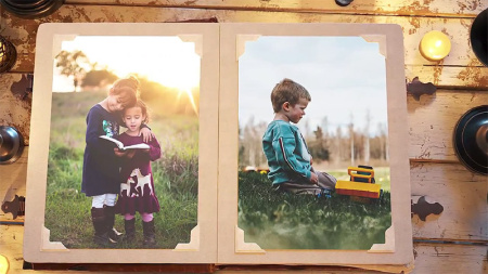 دانلود پروژه افتر افکت اسلایدشو قدیمی Old Retro Slideshow