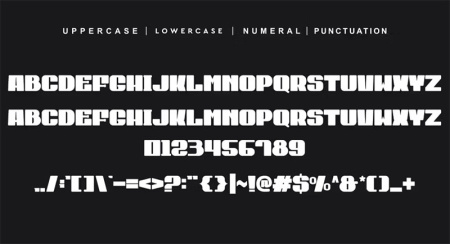 دانلود فونت اسپرت و ورزشی Sport Gepborn