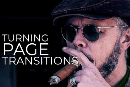 پروژه افتر فکت با ترانزیشن ورق خوردن کاغذ Turning Page