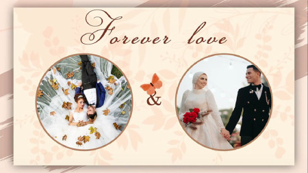 دانلود پروژه افتر افکت اسلایدشو عروسی با طرح گل