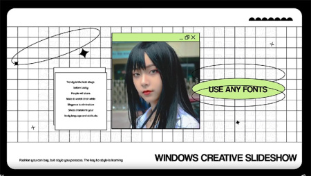 دانلود پروژه افتر افکت اسلایدشو خلاقانه Windows Creative Slideshow