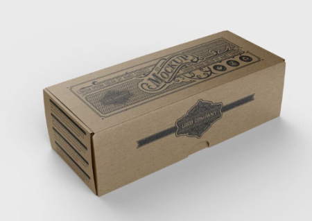 دانلود موکاپ جعبه چوبی Wooden box mockup