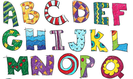 دانلود وکتور حروف الفبای انگلیسی با طراحی زیبا