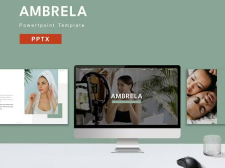 دانلود قالب پاورپوینت Ambrela