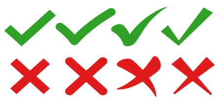 دانلود وکتور تیک لایه باز