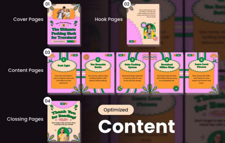 دانلود قالب لایه باز پست اینستاگرام Instagram Carousel