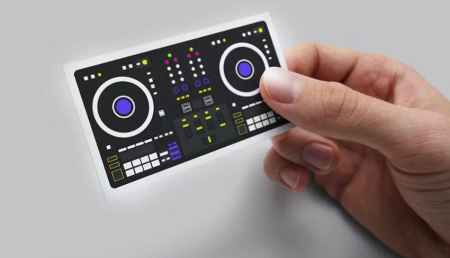 دانلود طرح لایه باز کارت ویزیت دی جی DJ Business Card