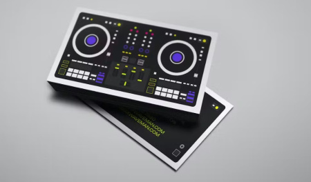 کارت ویزیت دی جی Dj