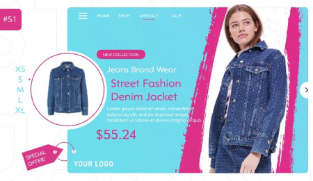 پروژه افتر افکت تیزرتبلیغاتی فروشگاهی فشن Fashion Shop