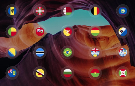 پروژه آماده افتر افکت 250 پرچم متحرک Flags