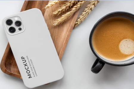 موکاپ قاب موبایل آیفون Iphone case