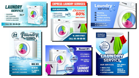 دانلود تراکت لایه باز خشکشویی Laundry services