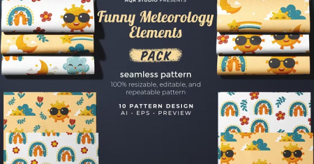 وکتور هواشناسی های خنده دار Funny Meteorology