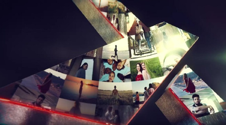 پروژه افتر افکت لوگو چند تصویری Multi Video Logo Opener