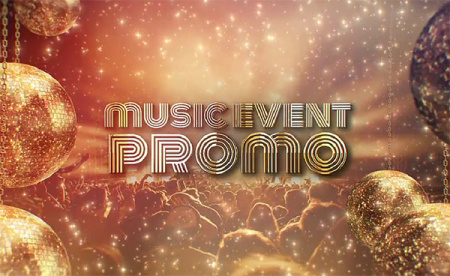 پروژه افتر افکت تیزرتبلیغاتی موسیقی Music Event Promo