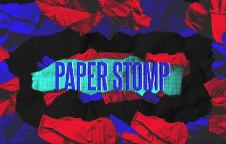 پروژه آماده پریمیر با کاغذ مچاله Paper Stomp