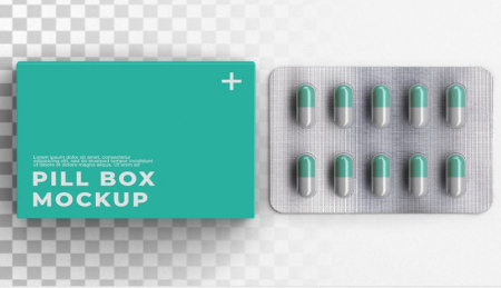 دانلود موکاپ قرص