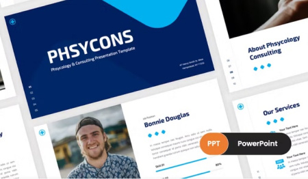 دانلود تم پاورپوینت جامعه شناسی Physcons