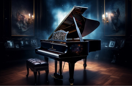 عکس پیانو هوش مصنوعی