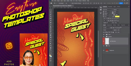 9 قالب استوری اینستاگرام با پادکست موسیقی