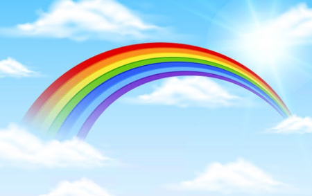 وکتور رنگین کمان Rainbow