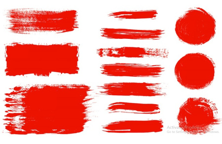 60 براش قرمز برای ادیت