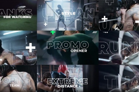 دانلود پروژه پریمیر تیزر تبلیغاتی اسپرت Sport Promo