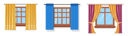 دانلود وکتور پنجره کارتونی windows set