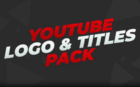 دانلود پروژه افتر افکت لوگو و عناوین کانال یوتیوب