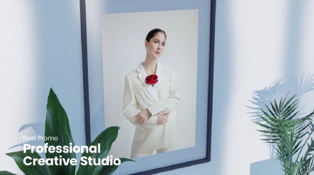 دانلود پروژه آماده افتر افکت گالری تصاویر هنری مینیمال