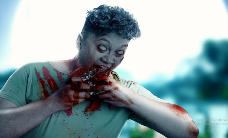 عکس زامبی از نزدیک