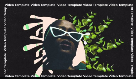 پروژه آماده پریمیر اینترو با افکت گرانج به سبک کلاژ