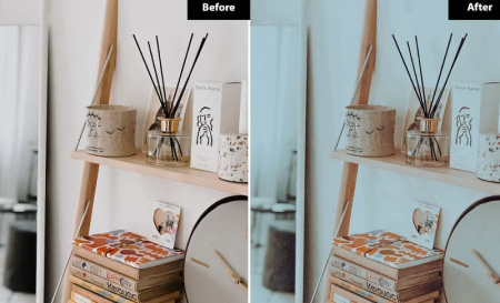 6 پریست فتوشاپ تم رنگی گرم و دنج Cozy