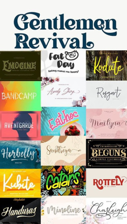 دانلود 42 فونت انگلیسی برای طراحی