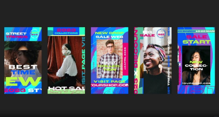 پروژه افتر افکت مجموعه ریل اینستاگرام برای فروش محصول