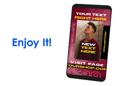 دانلود پروژه افتر افکت مجموعه ریل اینستاگرام فروش محصول