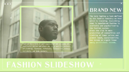 پروژه آماده افتر افکت اسلایدشو مجله مد Fashion Magazine Slideshow