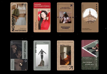 دانلود پروژه پریمیر استوری اینستاگرام تبلیغ مد و فشن