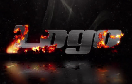 دانلود پروژه افتر افکت لوگو با افکت های آتش Fire Logo