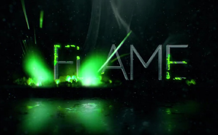 پروژه افتر افکت نمایش لوگو با افکت های آتش Fire Logo