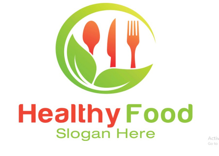 لوگوی لایه باز غذای سالم