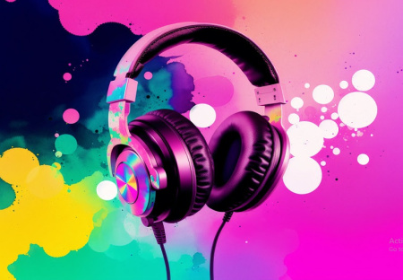 عکس هدفون برای تصویر زمینه