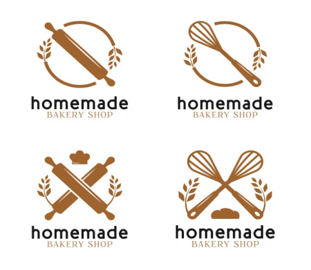 لوگو رستوران و غذا خانگی