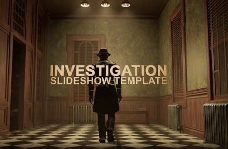 پروژه افتر افکت اسلایدشو کاراگاهی Investigation Slideshow