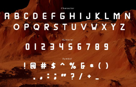 فونت انگلیسی پررنگ Megavox