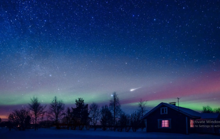 دانلود عکس آسمان شب با کیفیت بالا